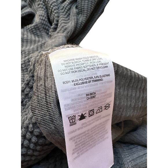 XS Columbia Green Taupe Quarter Zip Pullover – Outdoor Hiking Layer - Picture 3 of 4